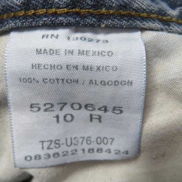 Lee Premium Select Boys Youth Straight Leg Blue Jeans 10R Cotton Adjustable - Picture 2 of 5